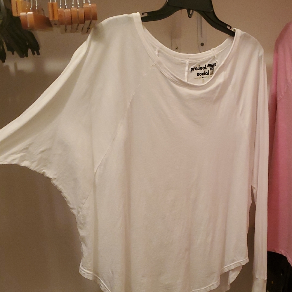 Project Social T White Sweatshirt - Picture 3 of 6